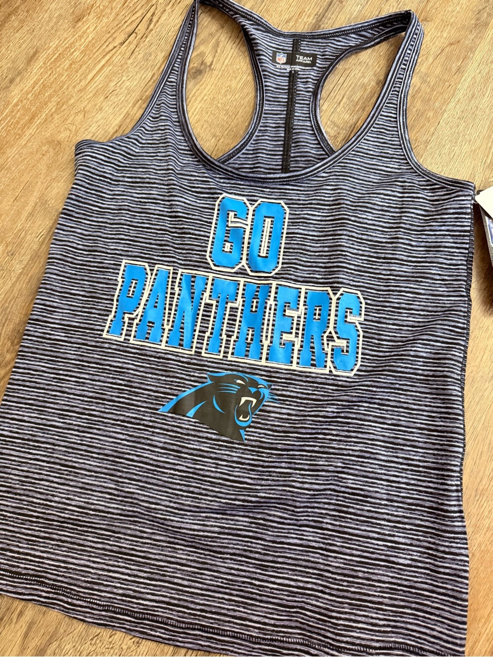 Carolina Panthers Racerback Tank - Picture 2 of 9